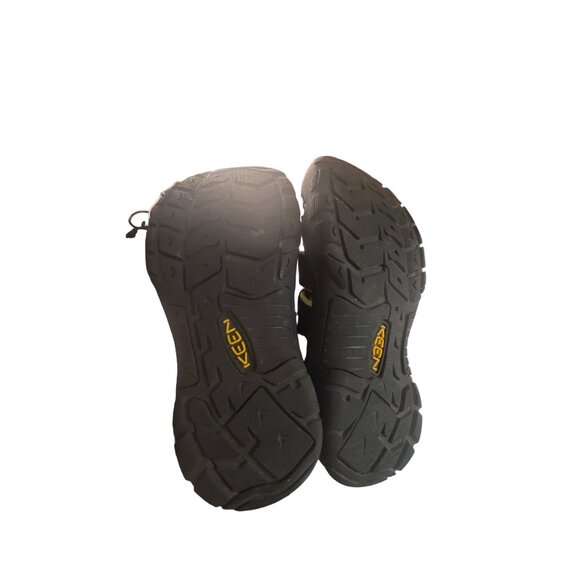 KEEN Newport Waterproof Shoes Sandals Black Green Boys Size 2 - Picture 6 of 7